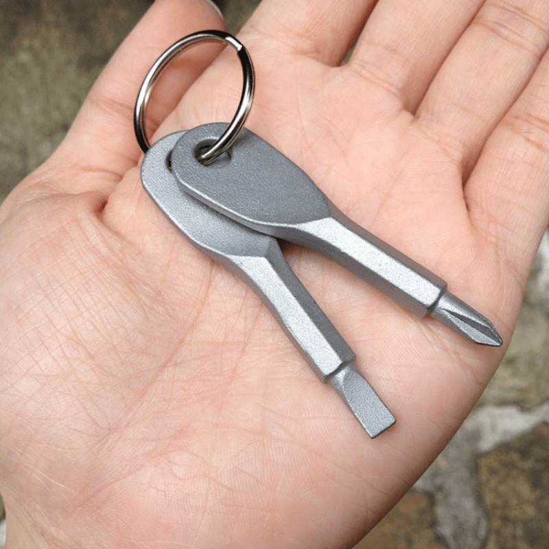 Multi Tool Key Chain Keychain Pendant Practical EDC Mini Scissors