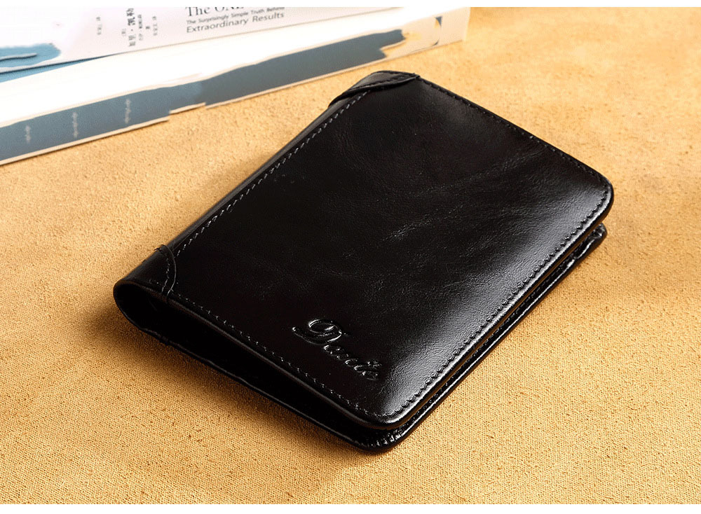 Mens Wallet Leather Card Holder Wallet New Retro Style Leather Credit Card Id  Holder Insert Coin Wallet Luxury Foldable Wallet - Bags & Luggage - Temu  Denmark
