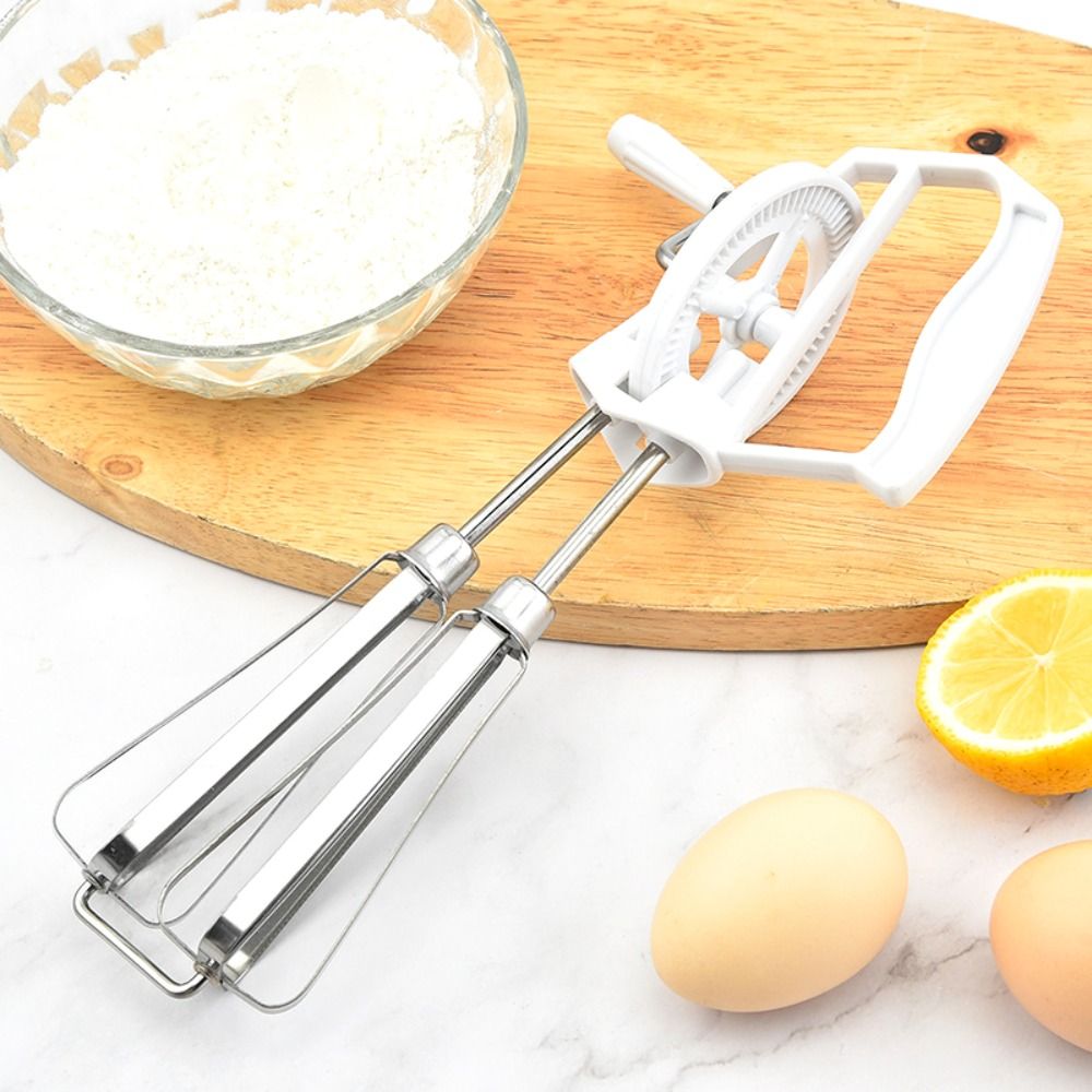 Plastic Handle Cooking Milk Frother Manual Hand Mixer Egg Beater Blender  Whisk