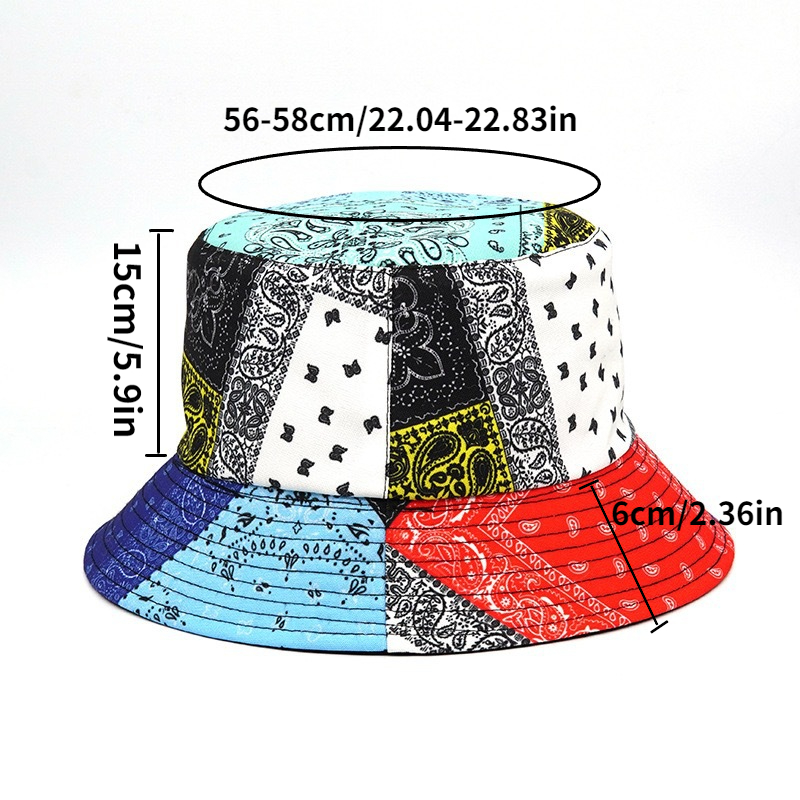 Men's Double-sided Fisherman Hat Green Triangle Pattern Laser Street Style Bucket  Hat For Men And Women Outdoor Sun Protection - Temu