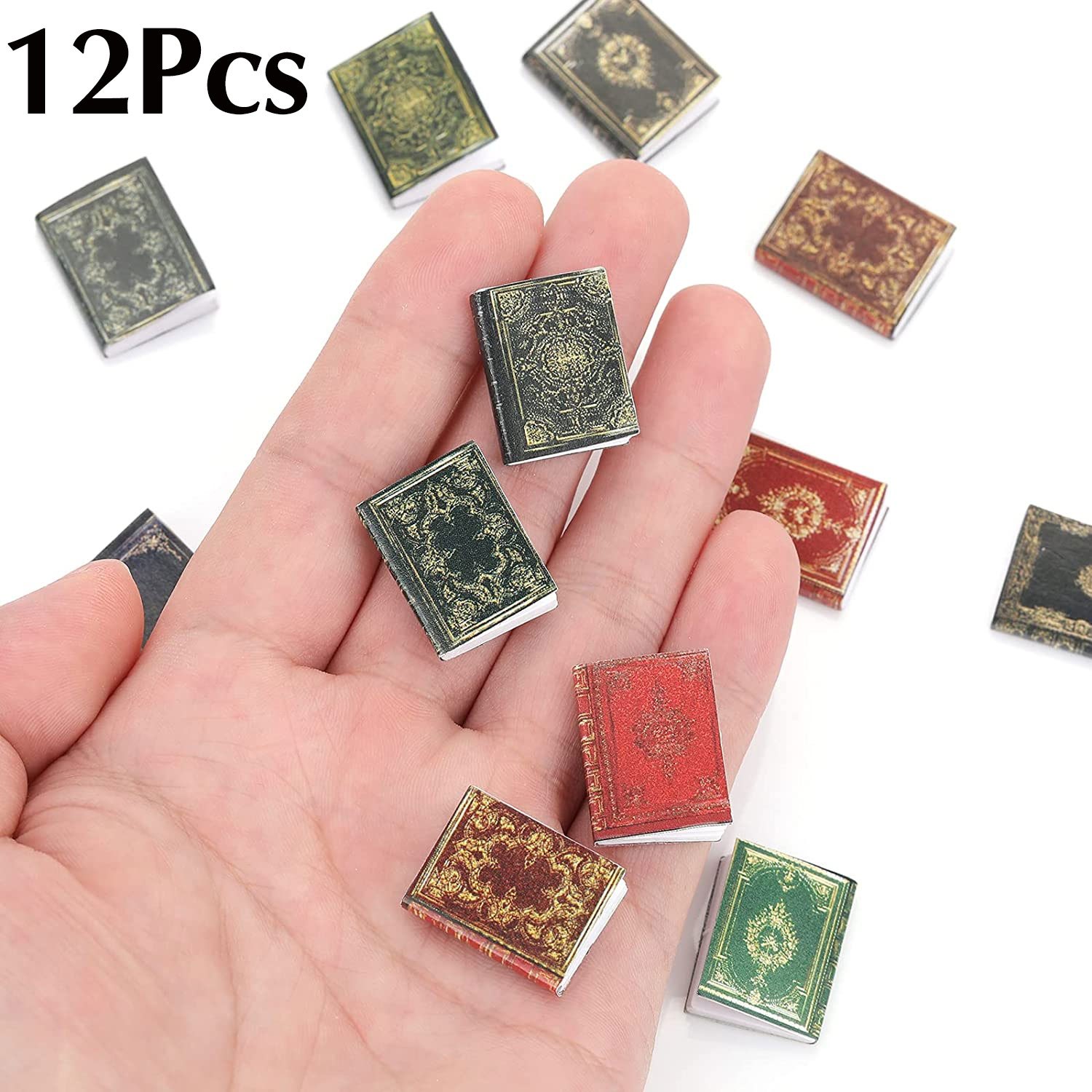  30 Pieces 1:12 Scale Miniatures Dollhouse Books