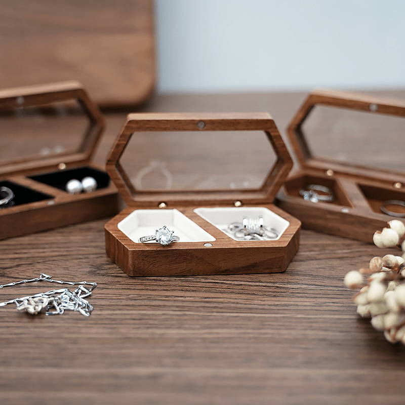 Buy Wholesale China Jewelry Box Ring Box Earring Necklace Stud Earrings Jewelry  Storage Box Jewelry Box & Jewelry Storage Box Ring Box at USD 1.8