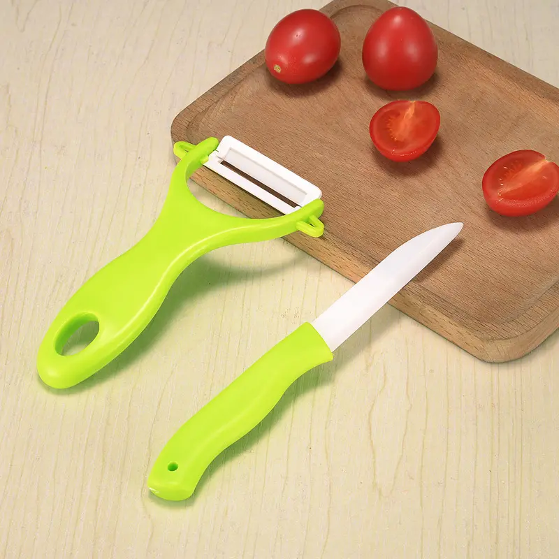 Ceramic Peeler, Fruit Knife Set, Kitchen Multifunctional Peeler