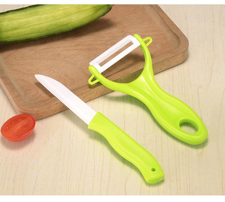 Ceramic Peeler, Fruit Knife Set, Kitchen Multifunctional Peeler