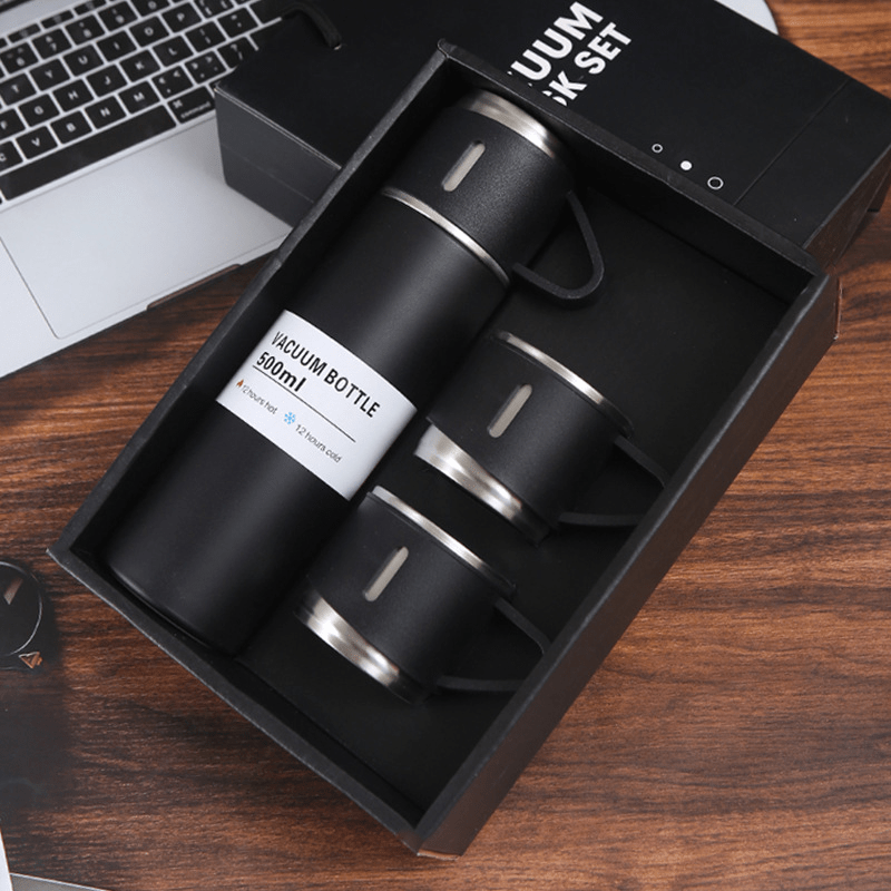 Vacuum insulated Flask Set Stainless Steel Vacuum Bottle - Temu