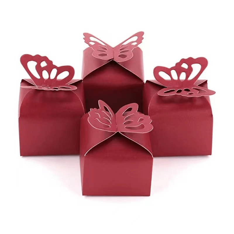 Jutom 100 Pcs Mini Favor Boxes Extra Small Candy Boxes Paper Gift Boxes  with Gold Ribbon Mini Wrap Boxes for Valentine Birthday Graduation Baby  Shower