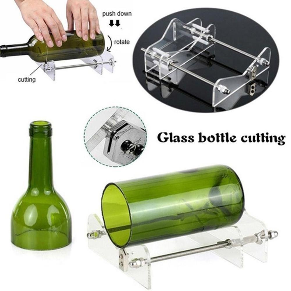 Premium Glass Bottle Cutter Kit - DIY Glass Cutter For Bottles - Beer &  Wine Bottle Cutter Tool