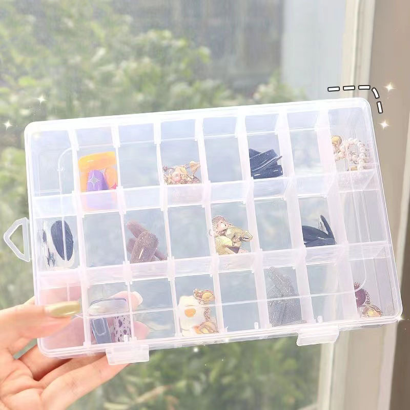 Detachable Transparent Storage Box Jewelry Accessories Beads - Temu