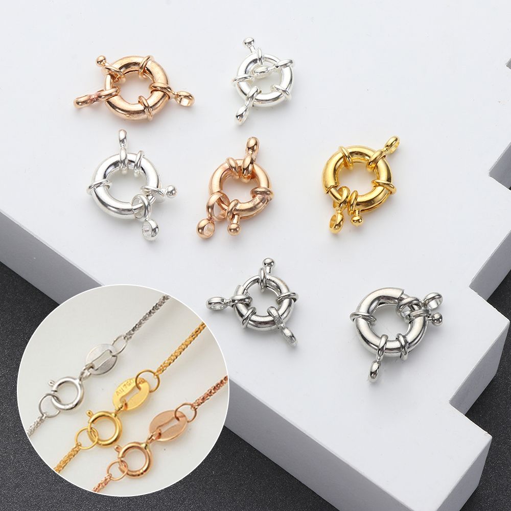 Copper Sailor Clasps Connector Fit Charm Bracelets End - Temu