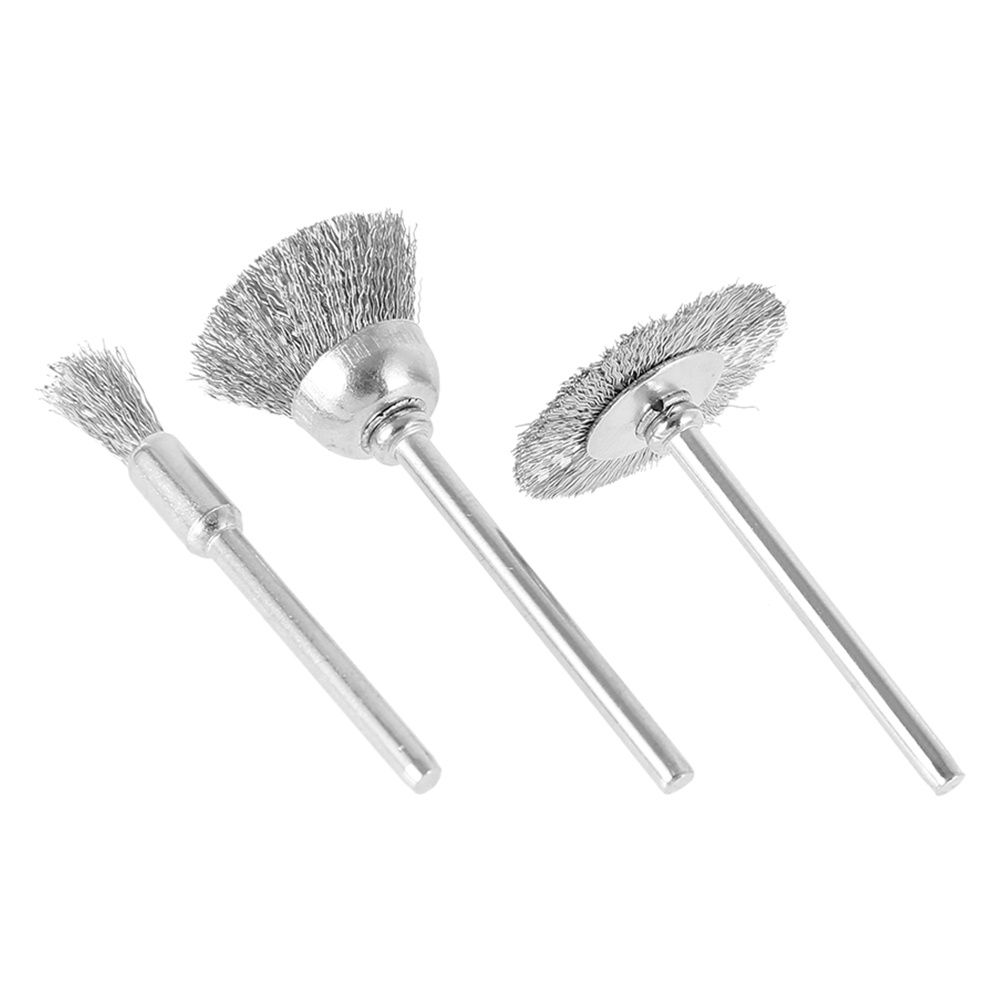 Copper Stainless Steel Wire Brush Wheel Cup Brush Set 3 - Temu Canada