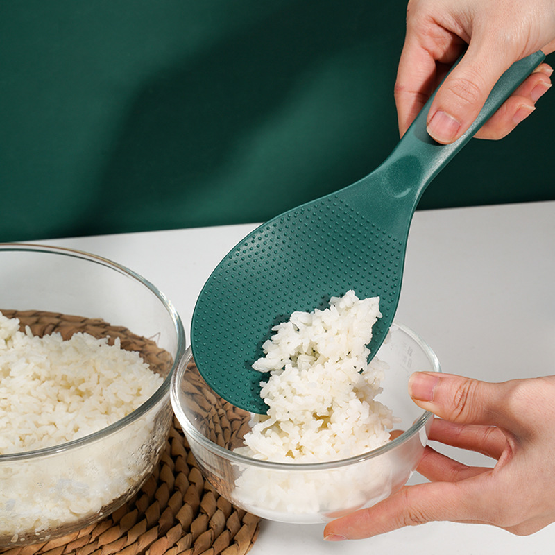 Creative Heart Shaped Vertical Rice Spoon Pp Plastic Rice Shovel Electric  Rice Pot Rice Spoon - Temu