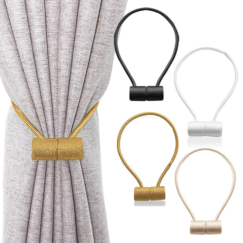 Magnetic Curtain Tiebacks Clips - Window Tie Backs Holders for