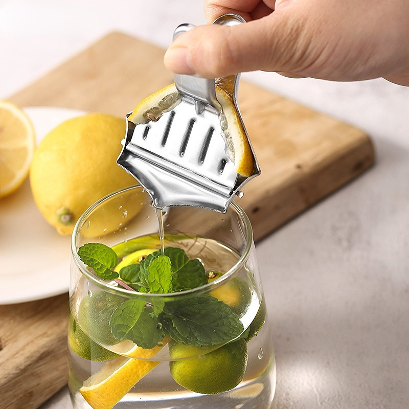 Manual Lemon Squeezer Fruit Juicer Press Stainless Steel Handy