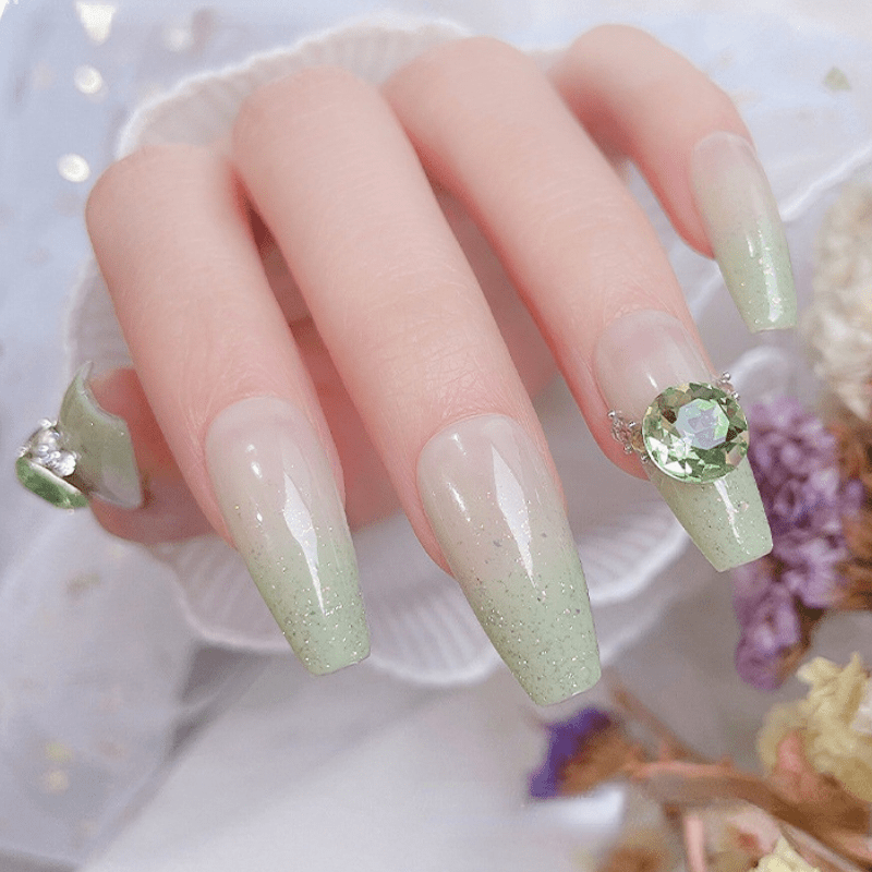 Rhinestone 3D Nail Gem Acrylic Decor Nail Jewelry AB Flat Back Crystal  Fashion