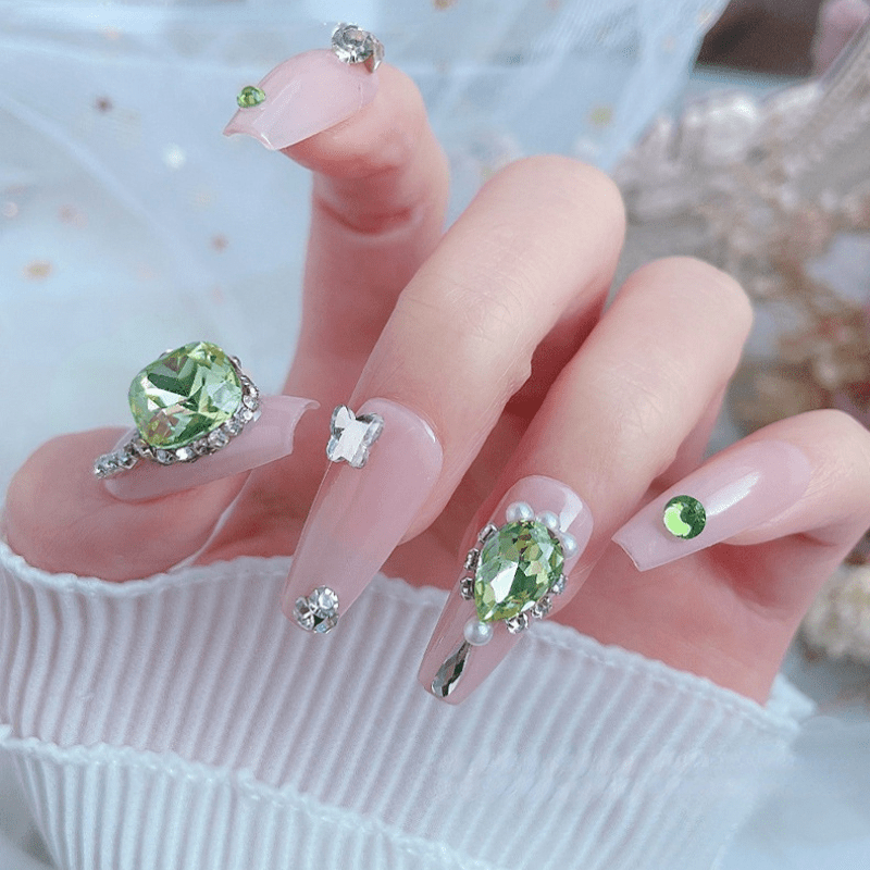 Nail Art Rhinestones, Nails Diamond Kits for Women Nail Crystals