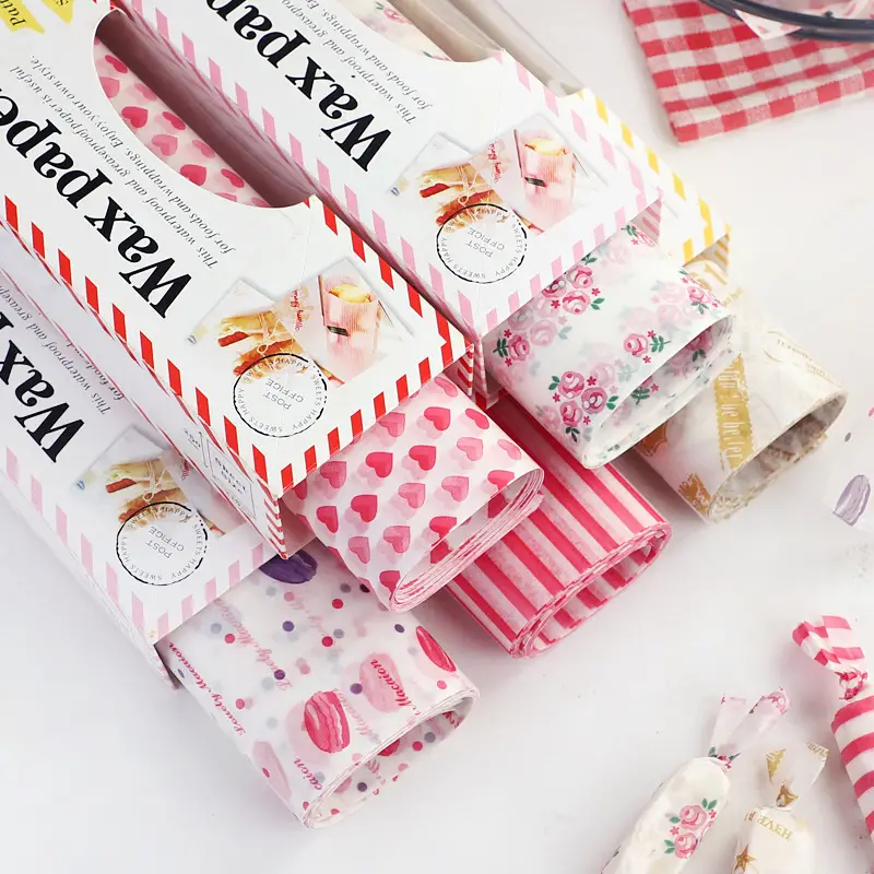 Wax Papers Food Wrapping Paper Confectionery Mat Paper - Temu