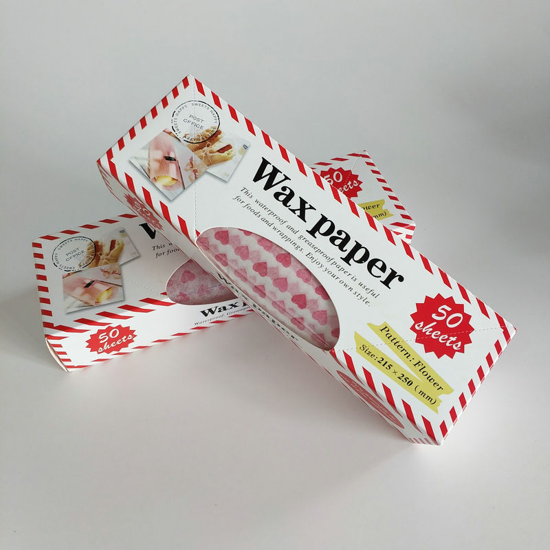 Wax Paper, Food Wrapping Paper, Greaseproof Baking Paper, Soap Packaging  Paper,New 7 styles,Print Flowers