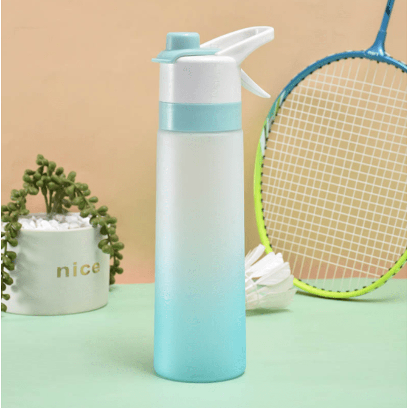 650ML Super-large Outdoor Capacity Water Bottle with Straw Sports Space Cup  Portable Water Cup Air