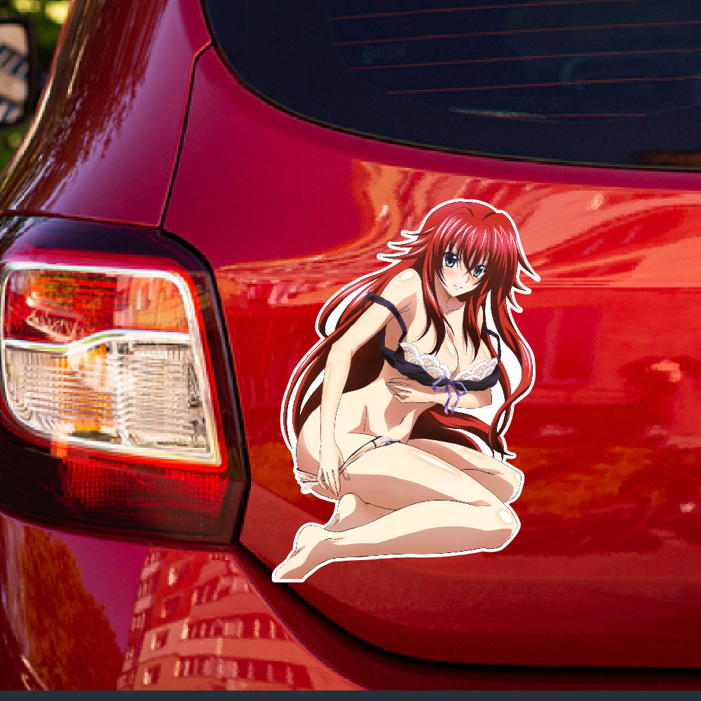 Sexy Anime Female Sticker: Add Style Beauty Laptop - Temu