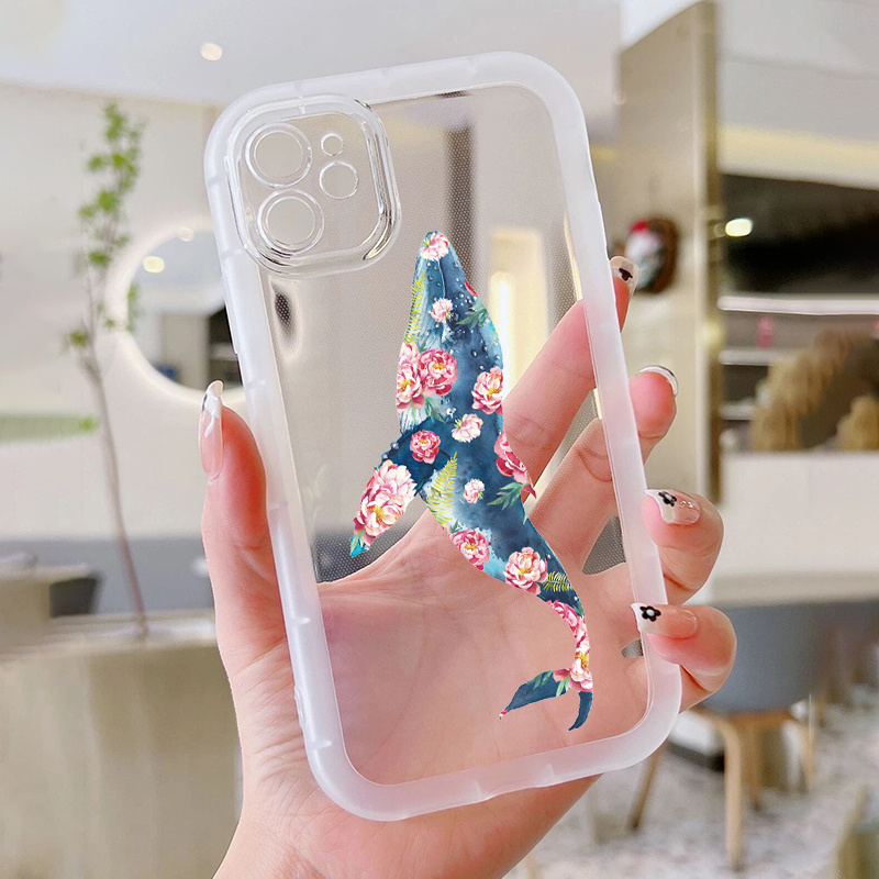 Assorted Fish Clear Design Mobile Protective Phone Case - Temu