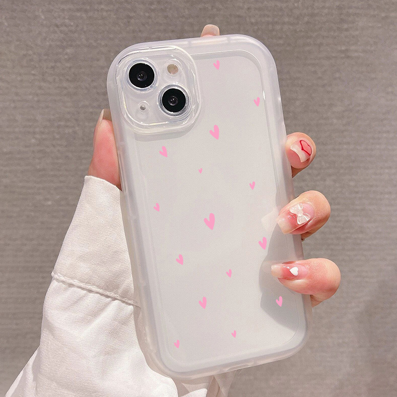 Buy Light Pink Silicon Case For iPhone 13
