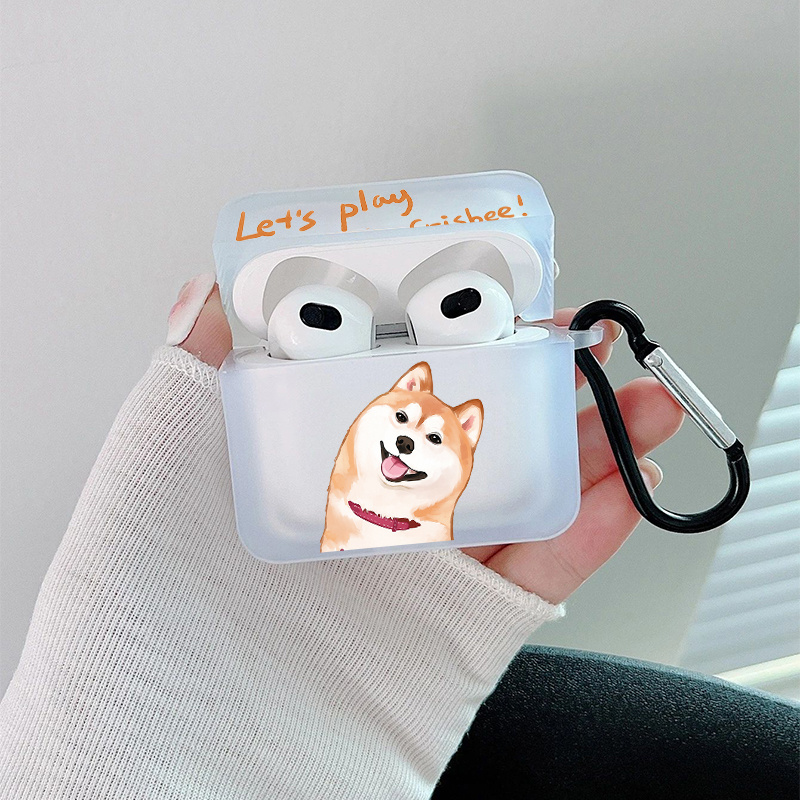 Stylish Dog Printed Silicone Earphone Case For 1 2 3 Pro 1 2 3 Protect Your  Earpods With Style - Electronics - Temu Austria