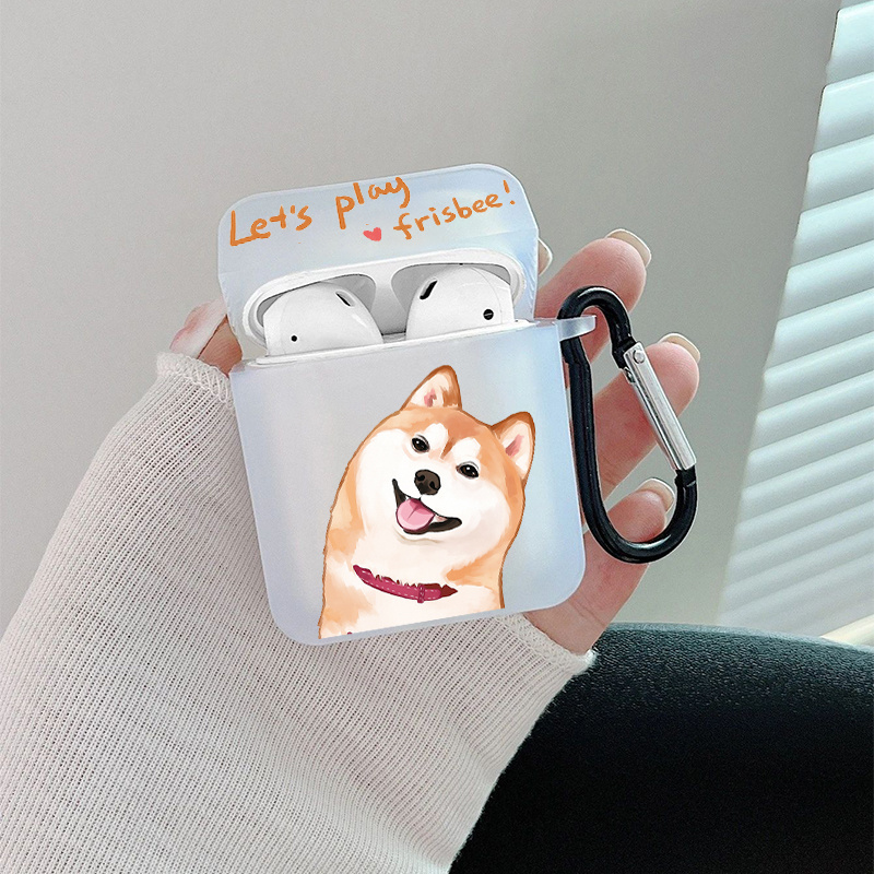 Stylish Dog Printed Silicone Earphone Case For 1 2 3 Pro 1 2 3 Protect Your  Earpods With Style - Electronics - Temu Austria