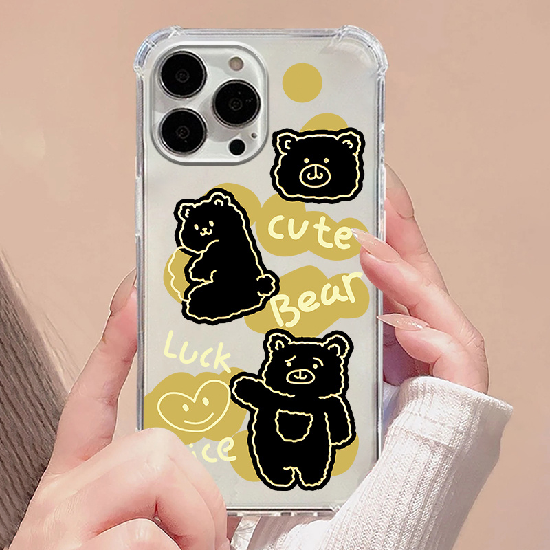 Iphone 14 Pro Max Case Cute Bear  Phone Case Iphone 12 Pro Cute