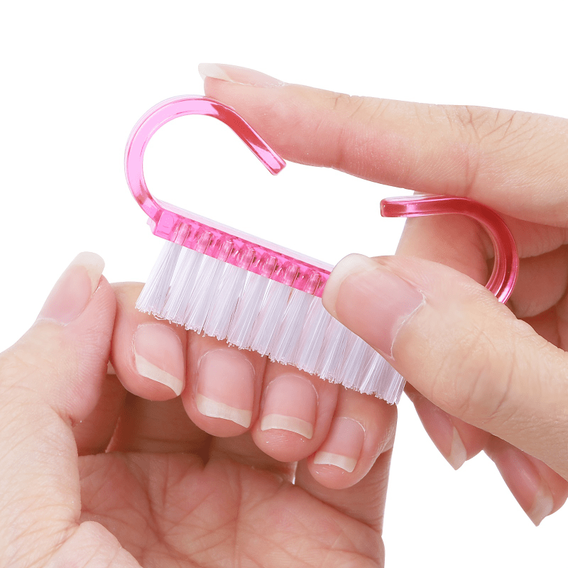 Handle Grip Nail Brush Cleaning Brushes For Toes And Nails