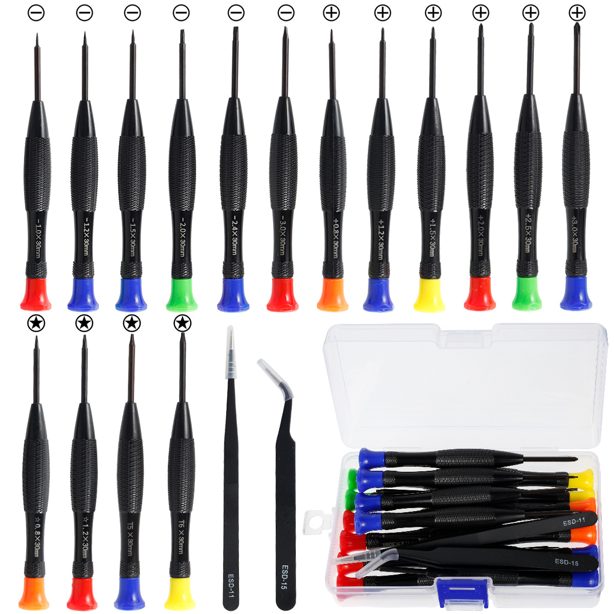 Folding Screwdriver Set Mobile Phones Computers Psps Sockets - Temu