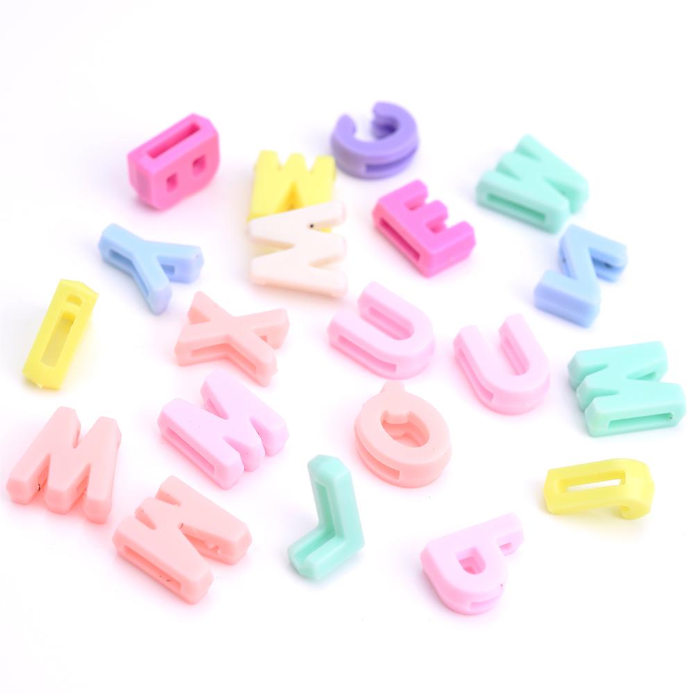 Pink Sprinkles Letter Keychain Custom Alphabet Monogram 