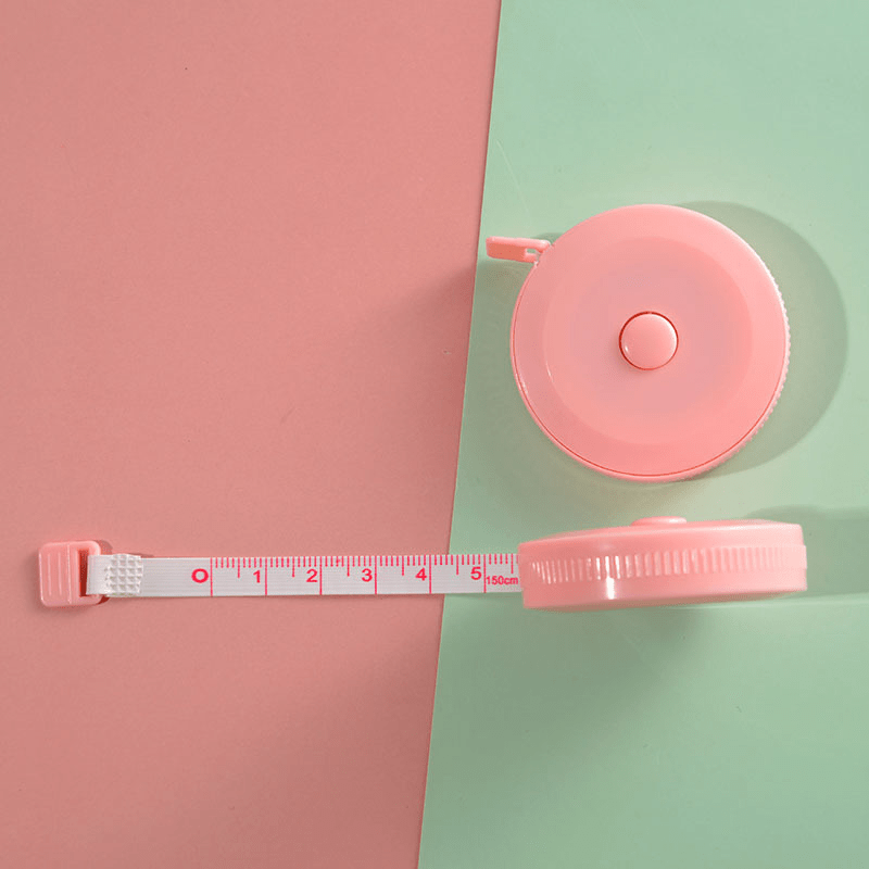 3pcs 78.74inch Soft Tape Measure Clothing Measuring Body Tape Double Scale  Automatic Shrinking