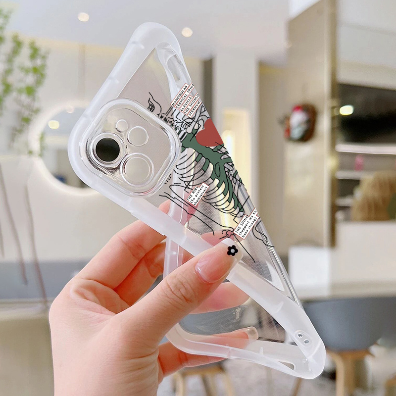 protect your iphone with a clear soft silicone phone case fits all models
