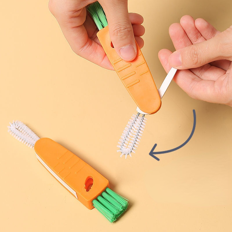 3 in 1 Cleaning Brush, Bottle Gap Cleaner Brush