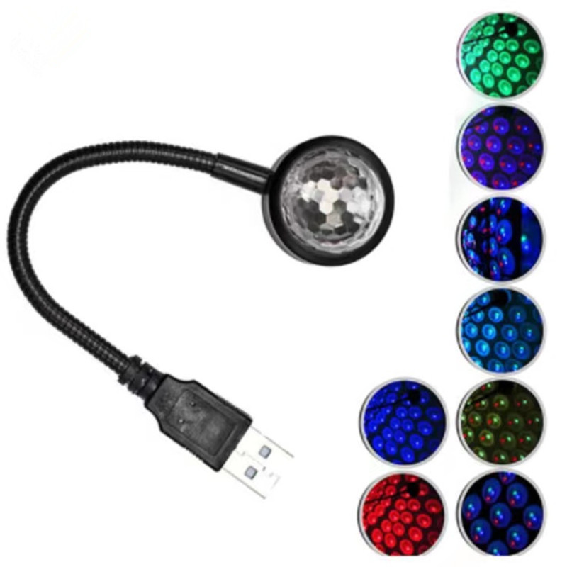 1pc Disco Ballsaal Lampe Atmosphäre Lampe Usb Auto Stern - Temu Austria