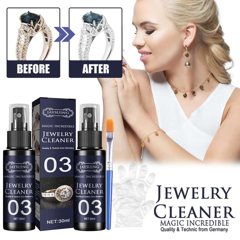 Jewelry Cleaner Agent Ring Watch Jewelry Rust Remover Spray