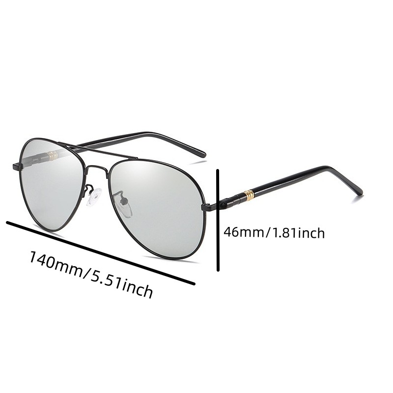 Men's Polarized Sunglasses Vintage UV400 Pilot Sunglasses
