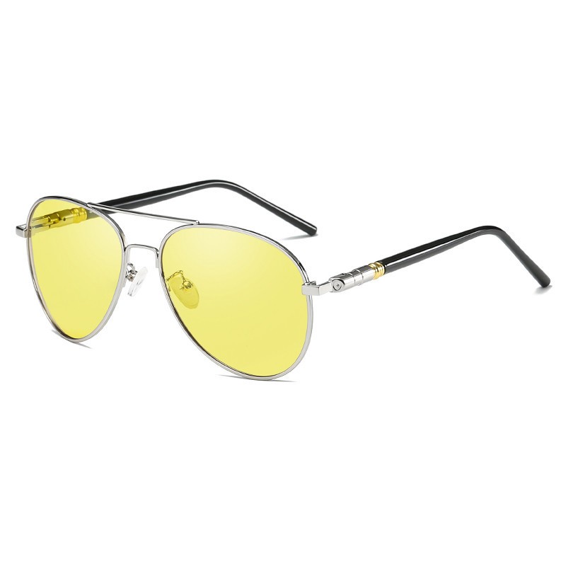 Men's Polarized Sunglasses Vintage UV400 Pilot Sunglasses
