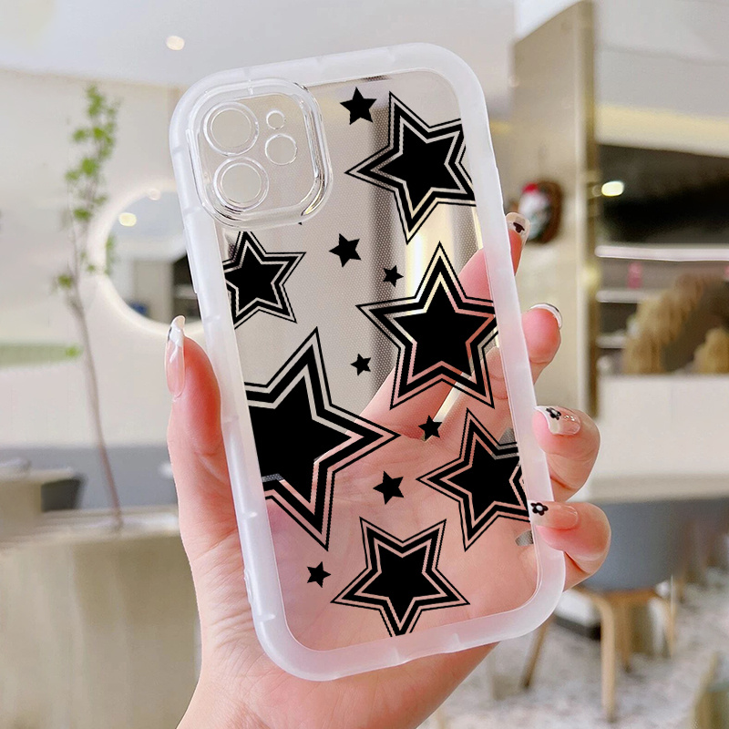 

Stars Clear Soft Silicone Phone Case For Iphone14/14plus/14pro/14promax, Iphone13/13mini/13pro/13promax, Iphone12/12mini/12pro/12promax, Iphone11/11pro/11pro Max, X/xs/xsmax, 7plus