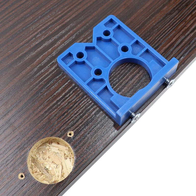 35 millimetri Cerniera Foro Guida della Fresa Locator Tassello di Legno di  Perforazione Jig Lavorazione Del Legno Hole Opener Per Porta Dell'armadio  Cerniera Accessori Strumenti - AliExpress