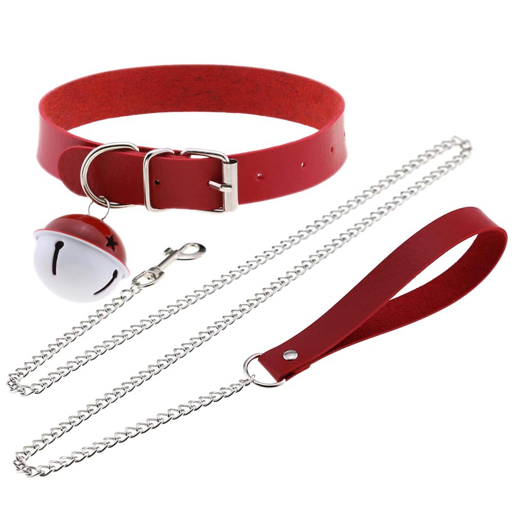 Premium BDSM Red Leather Bow Collar & Leash With Custom Engraved Gold  Pendant Handcrafted Col49rdgldpd -  Canada