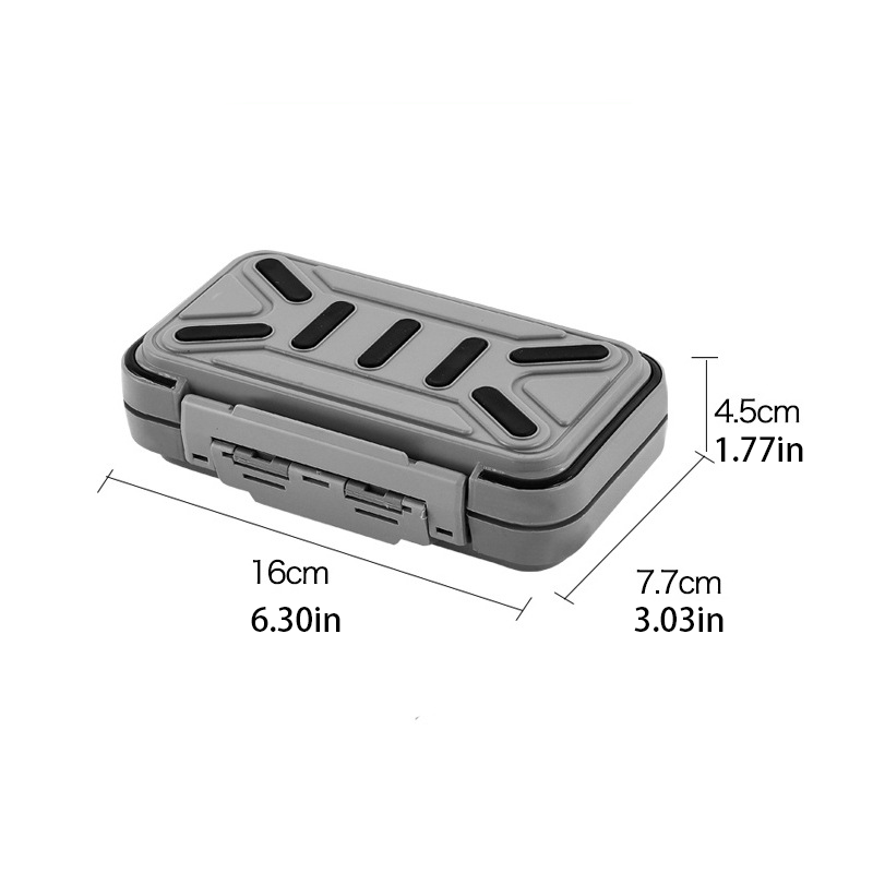 Tackle Box - 12 Compartment Waterproof Portable Tackle Box