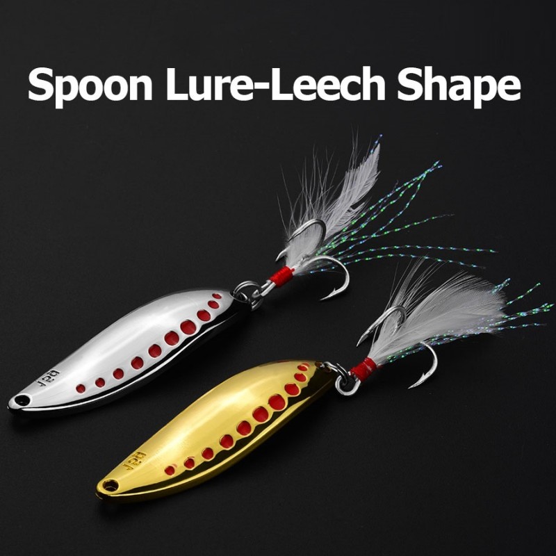 1pc Bionic Spoon Lure for Freshwater Fishing - Long Casting, High-Quality  Sequins, Perfect for Catching Perch and Other Fish