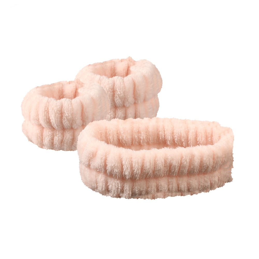 Spa Bandeau Poignet Lavette Scrunchies Manchettes Pour Le - Temu