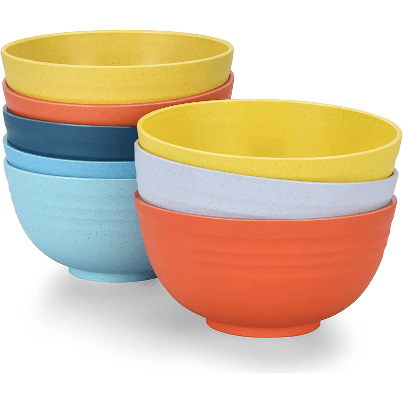 32 Ounce Plastic Bowls Large Cereal Bowls Large Soup Bowls 