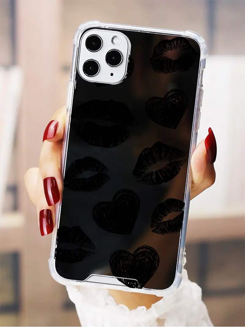 Acquista Custodia Per Telefono Specchio Per Trucco Placcatura Di - Foto 13