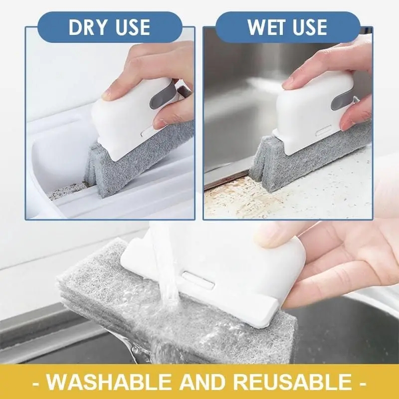 New 1 Groove Cleaning Tool Window Frame Door Groove Cleaning Brush Sliding  Door Track Cleaning Tools Hand-held Crevice Cleaner For Commercial Cleaning  Services/shops - Temu