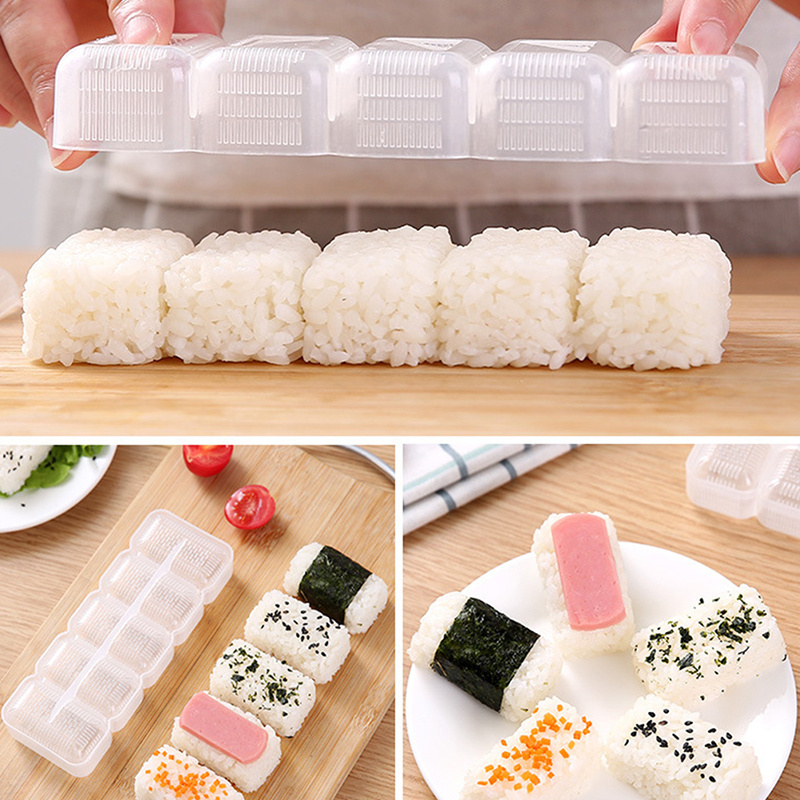 1pc Nigiri Sushi Mold Onigiri Rice Ball Maker Warship Sushi Mold Kitchen  Tools 