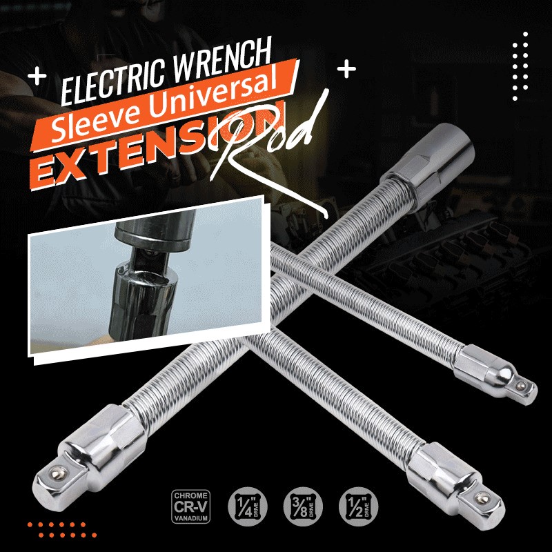 Electric Wrench Socket Universal Extension Rod Flexible Ratchet  Extension Rod Socket Extension Adapter Hand Tools Check Out Today's Deals  Now Temu Japan