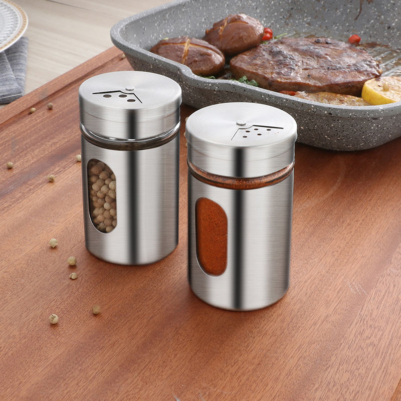 Stainless Steel Spice Jars Wholesale